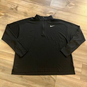 Nike Black Sweatshirt with White Logo